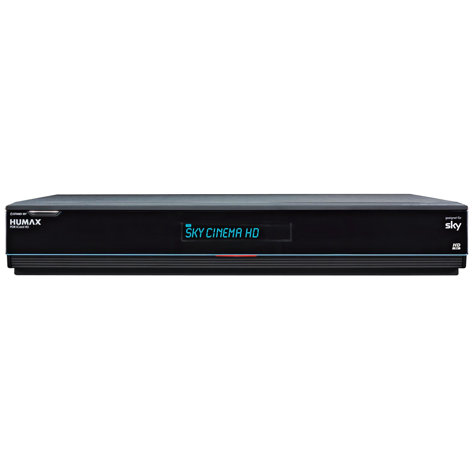 HUMAX PDR-iCord HD 250GB schwarz  HDTV DVB-S+HDD Receiver (Schwarz)