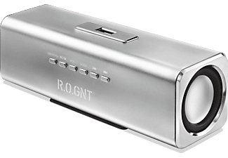 ROGNT USB Lautsprecher 0604 Dockingstation, Silber