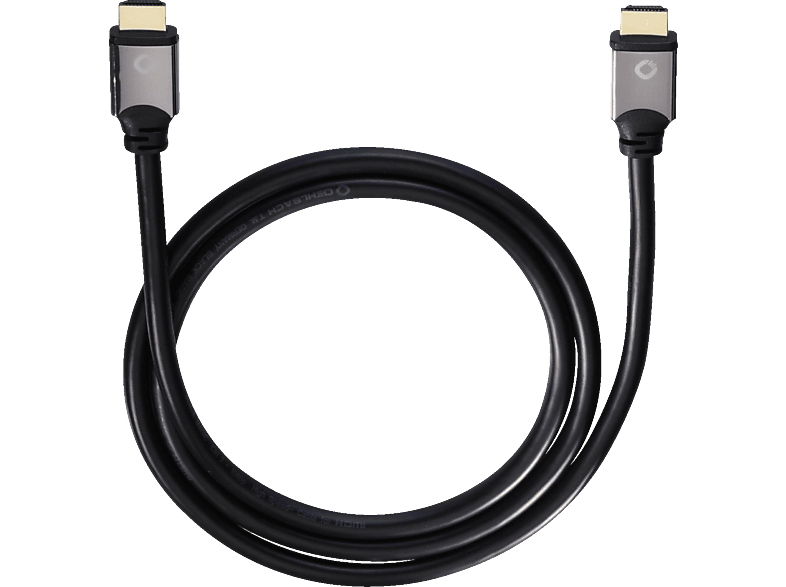 OEHLBACH 92457 Black Magic HDMI Ethernet, HDMI Kabel, 7,5 m