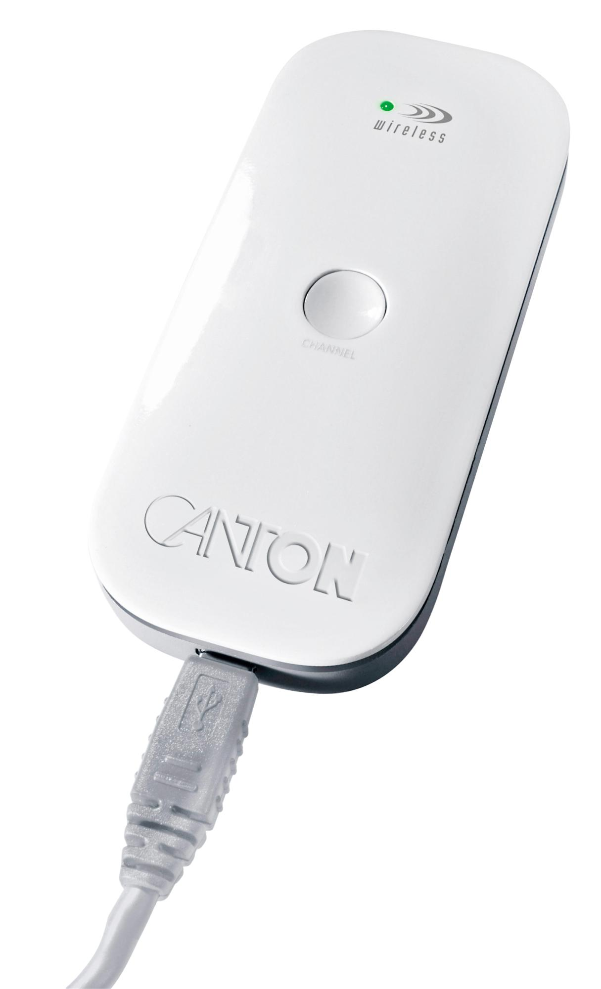 CANTON your_Stick Sender für your_World Serie Wireless PC/MAC USB-Adapter, weiss