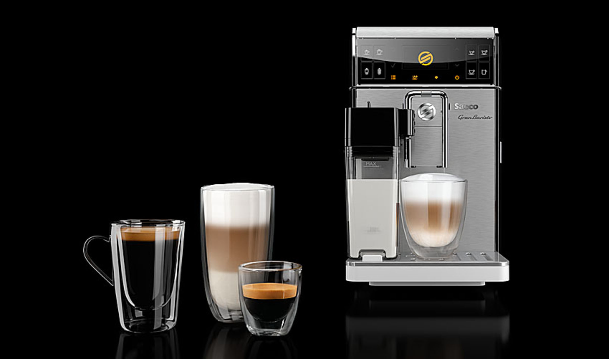 SAECO HD8966/01 GranBaristo Kaffeevollautomat Metall