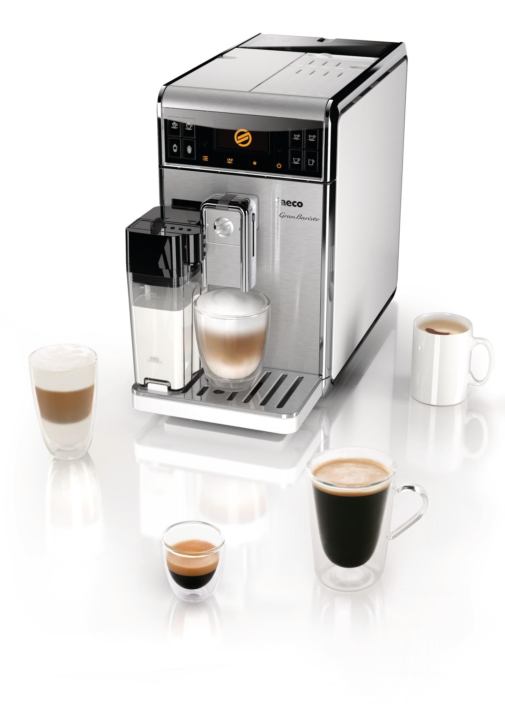 SAECO HD8966/01 GranBaristo Kaffeevollautomat Metall