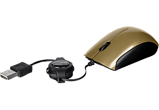 SPEEDLINK MINNIT Mobile Mouse gold PC-Maus, Gold