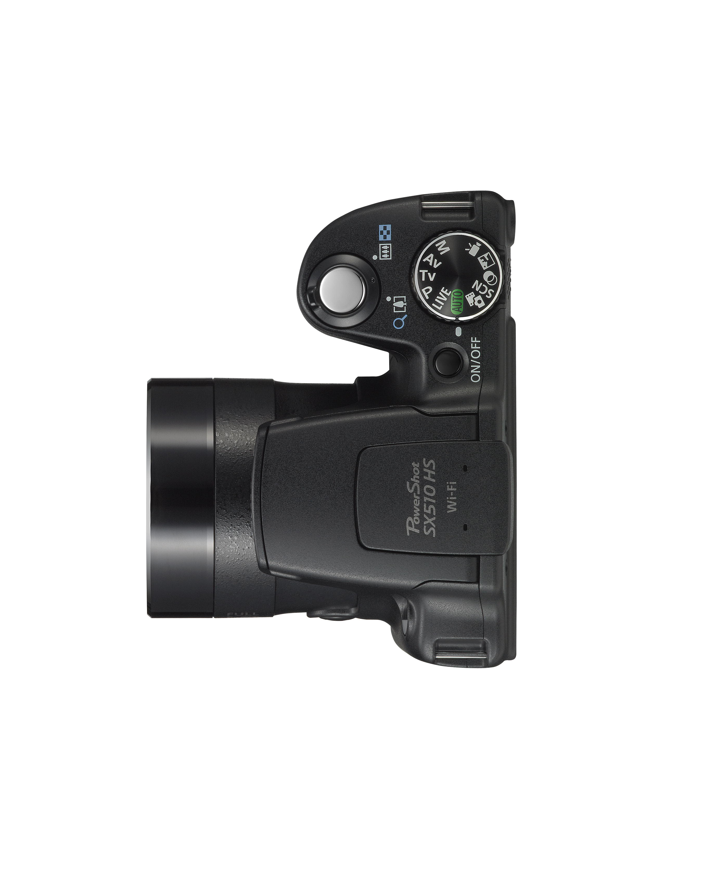 CANON Powershot SX 510 HS Bridgekamera Schwarz, 30x opt. Zoom, TFT