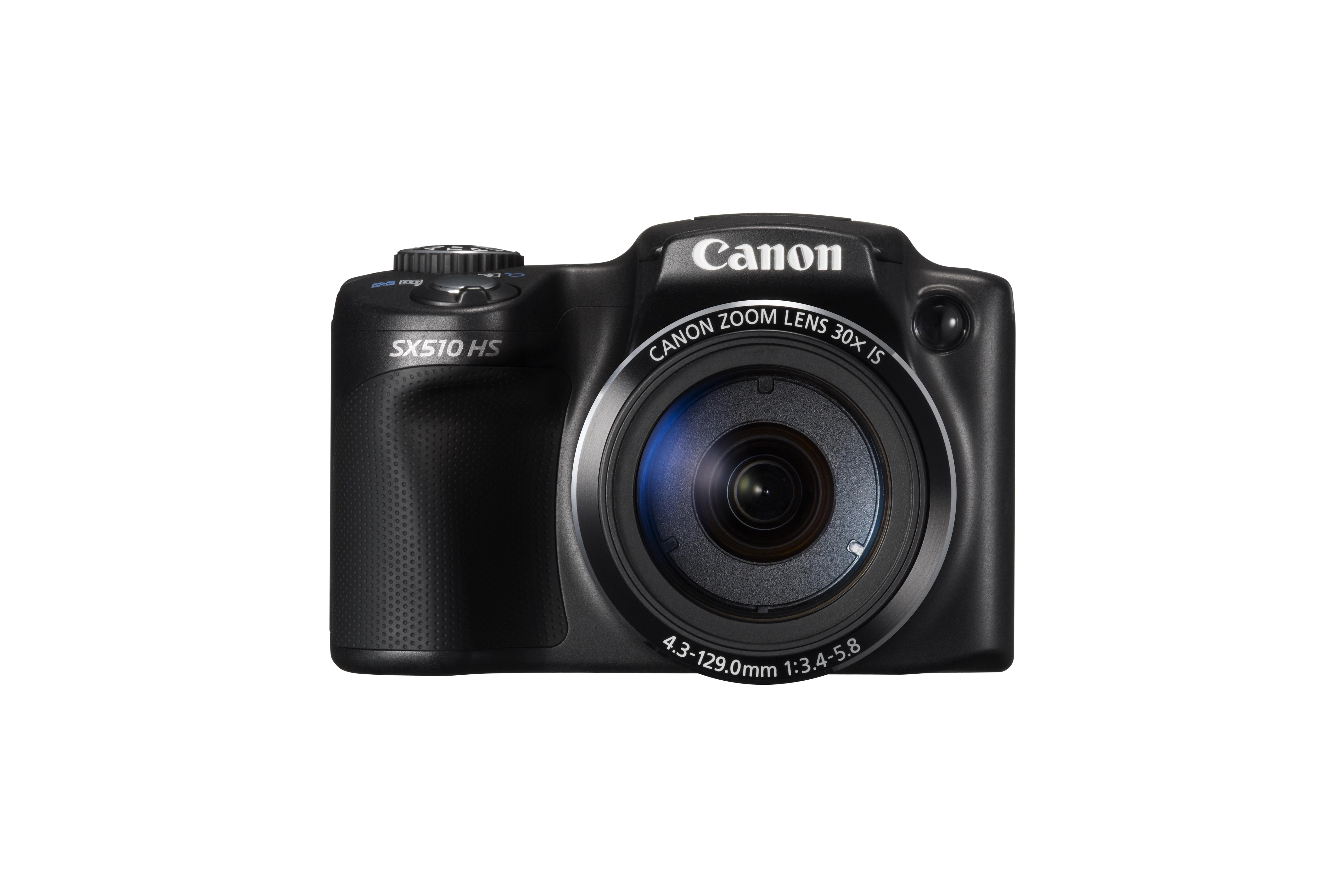 CANON Powershot SX 510 HS Bridgekamera Schwarz, 30x opt. Zoom, TFT