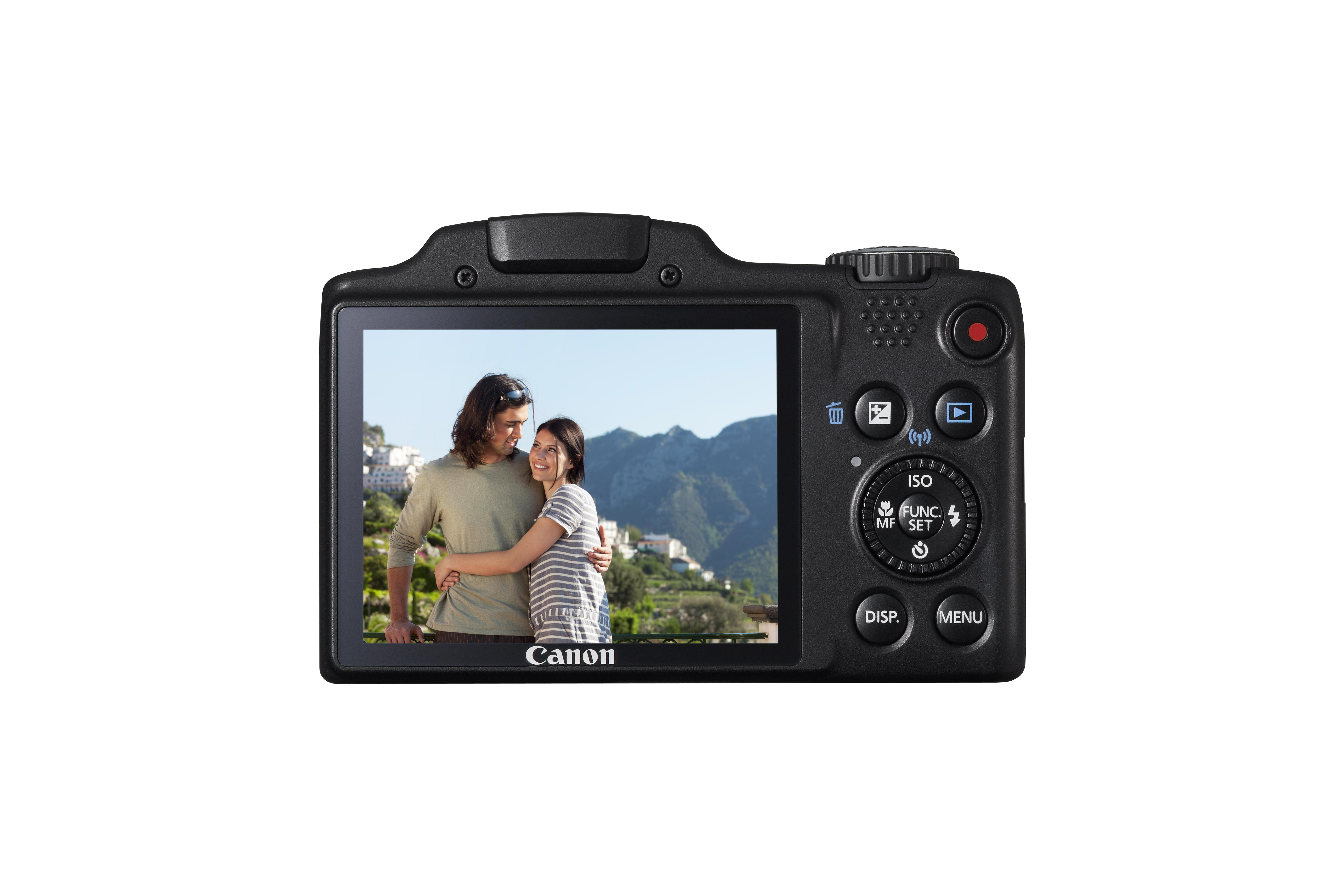 CANON Powershot SX 510 HS Bridgekamera Schwarz, 30x opt. Zoom, TFT