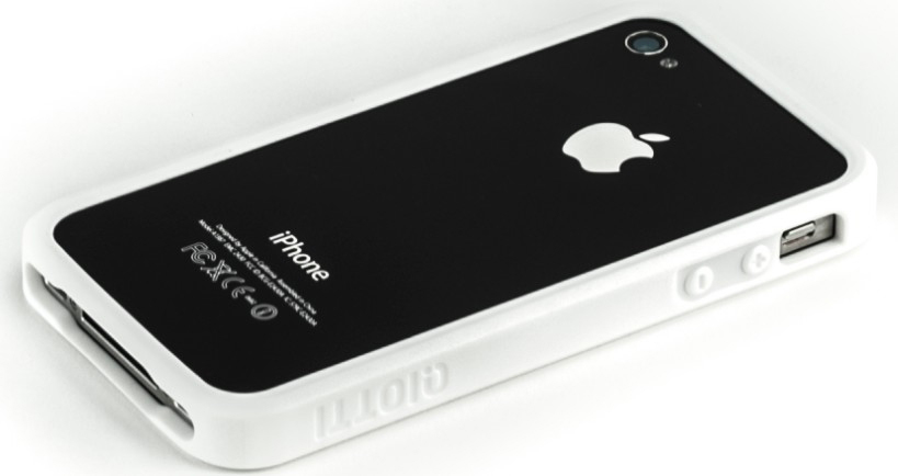 Q1003102, QIOTTI iPhone4/4S für Weiß Apple Bumper weiß
