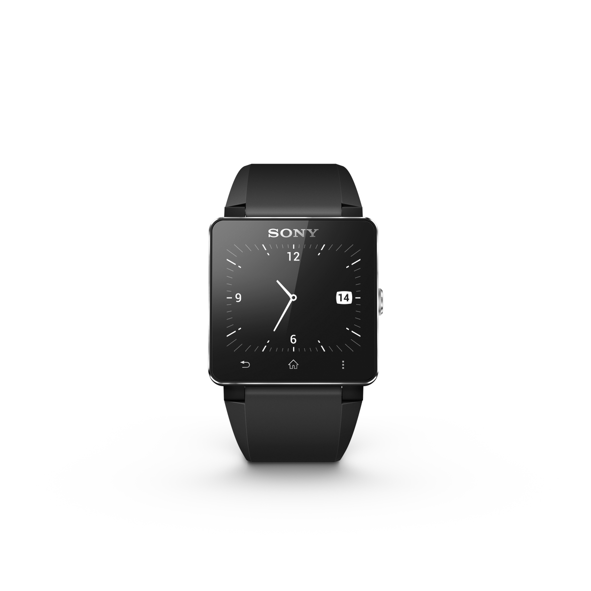 SONY SmartWatch 2 SW2 SmartWatch TPU-Armband, Schwarz