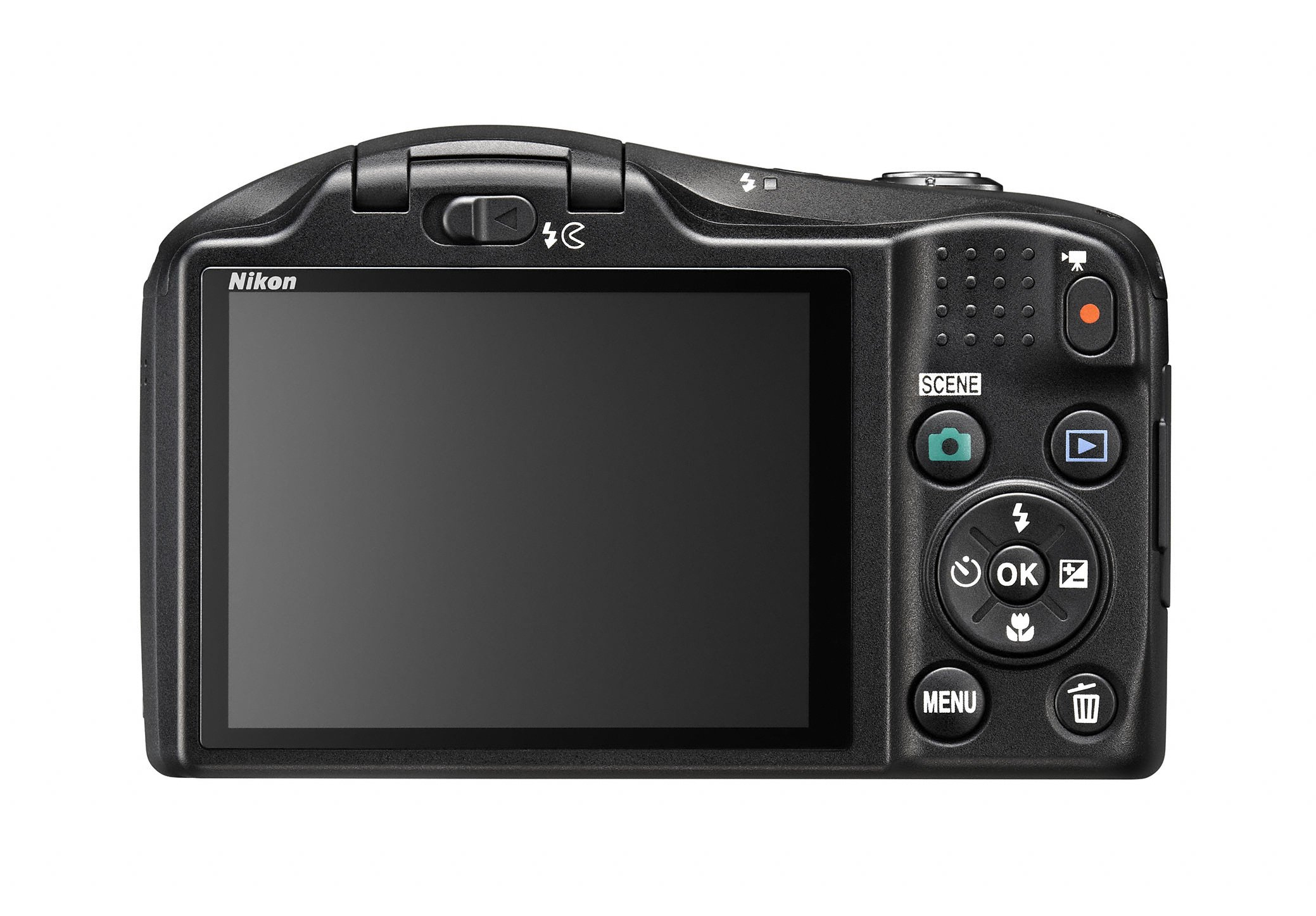 NIKON Coolpix L 620 schwarz Kompaktkamera Schwarz, 14x opt. Zoom, TFT-LCD