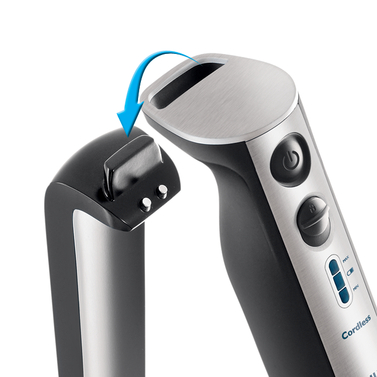 PHILIPS HR1378/00 Stabmixer Dunkelgrau, Alu (200 Watt, 1 l)