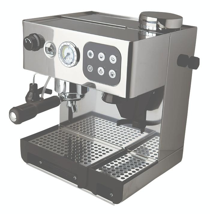 LA PAVONI Domus Bar DED Espressomaschine Edelstahl