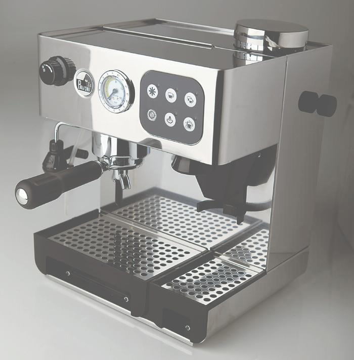 LA PAVONI Domus Bar DED Espressomaschine Edelstahl