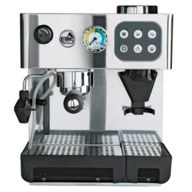 LA PAVONI Domus Bar DED Espressomaschine Edelstahl
