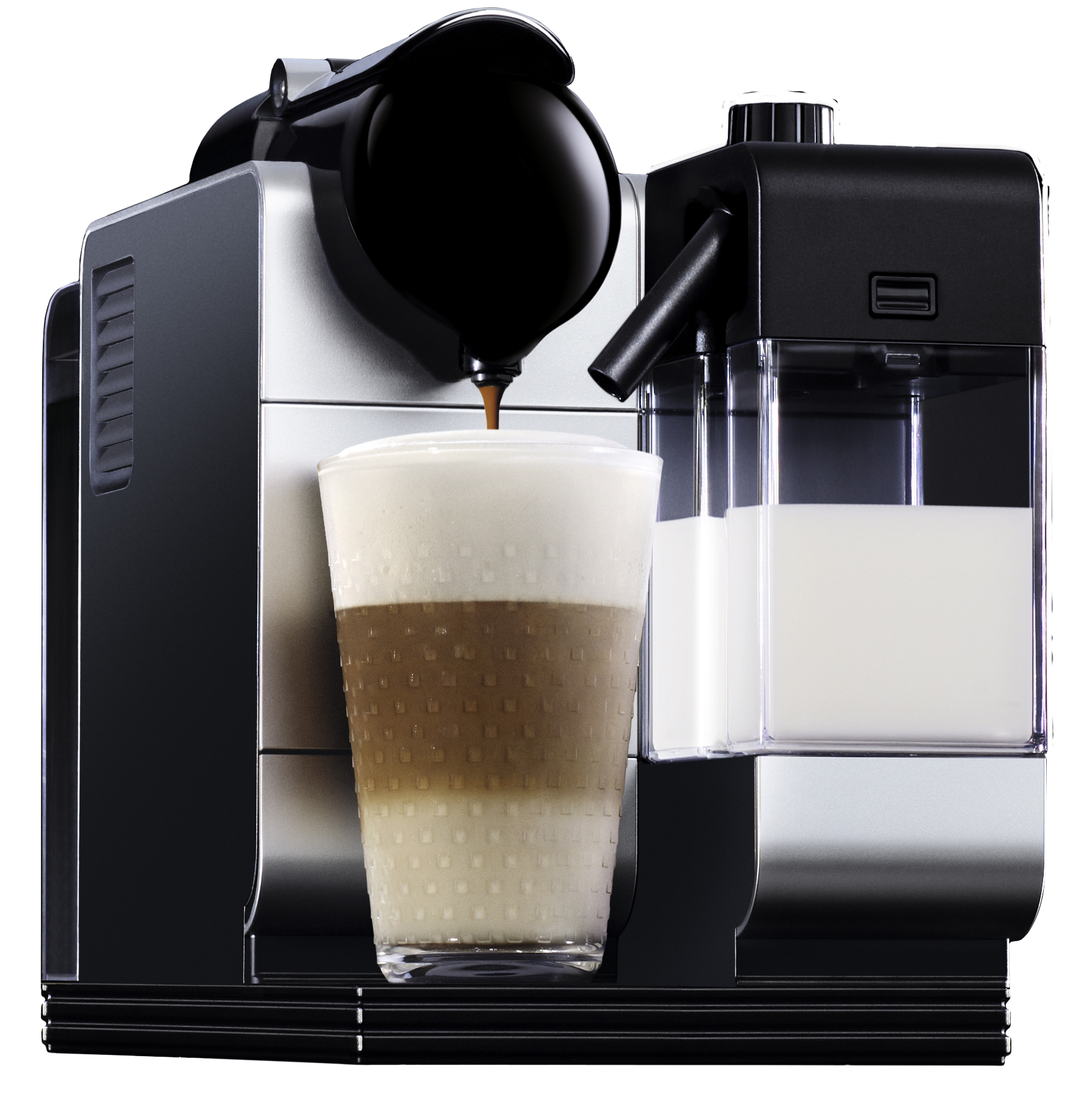 DELONGHI EN520S Nespresso Lattissima Kapselmaschine Ice Silver