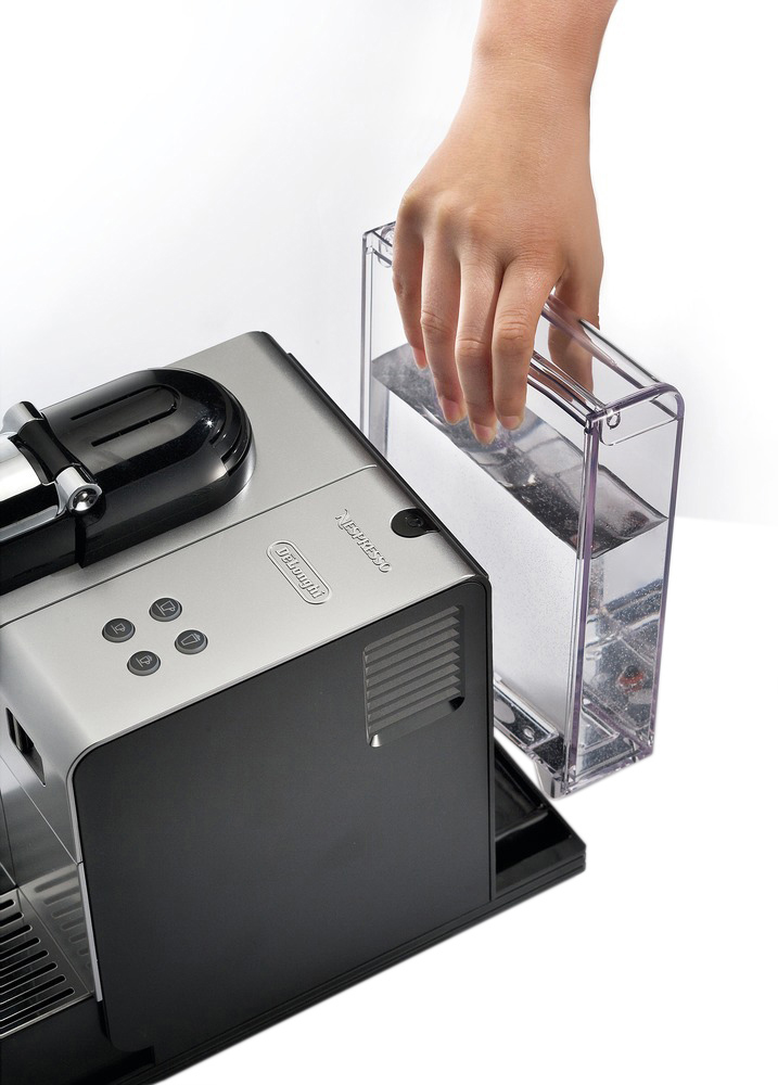DELONGHI EN520S Nespresso Lattissima Kapselmaschine Ice Silver