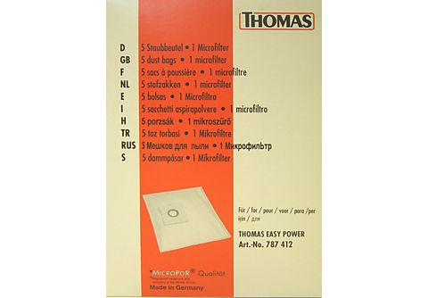 THOMAS Sacs aspirateur (787412 FOR EASY POWER)