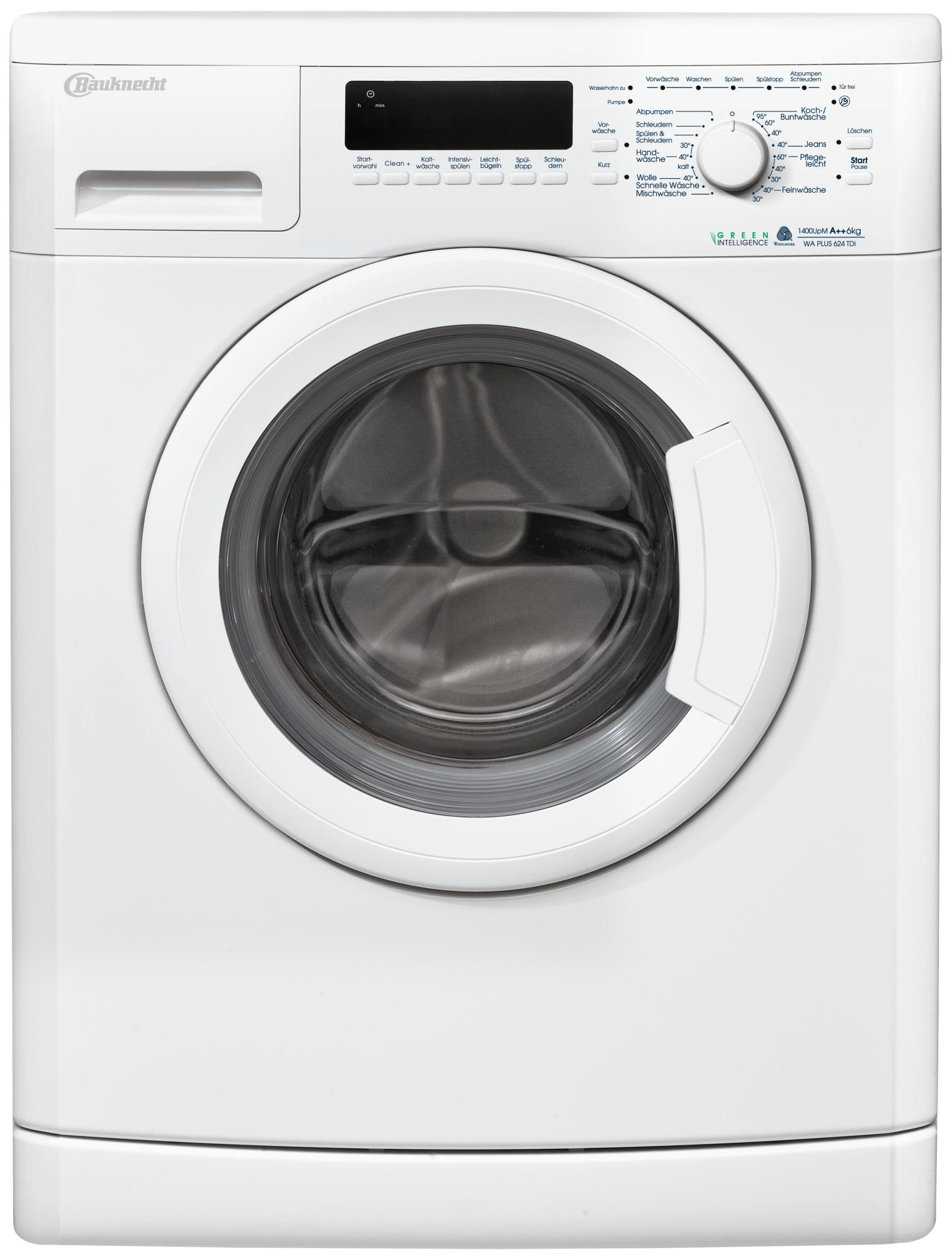 BAUKNECHT WA Plus 624 TDI (Spektrum: A+++ - D) A++ Waschmaschine (6 kg)