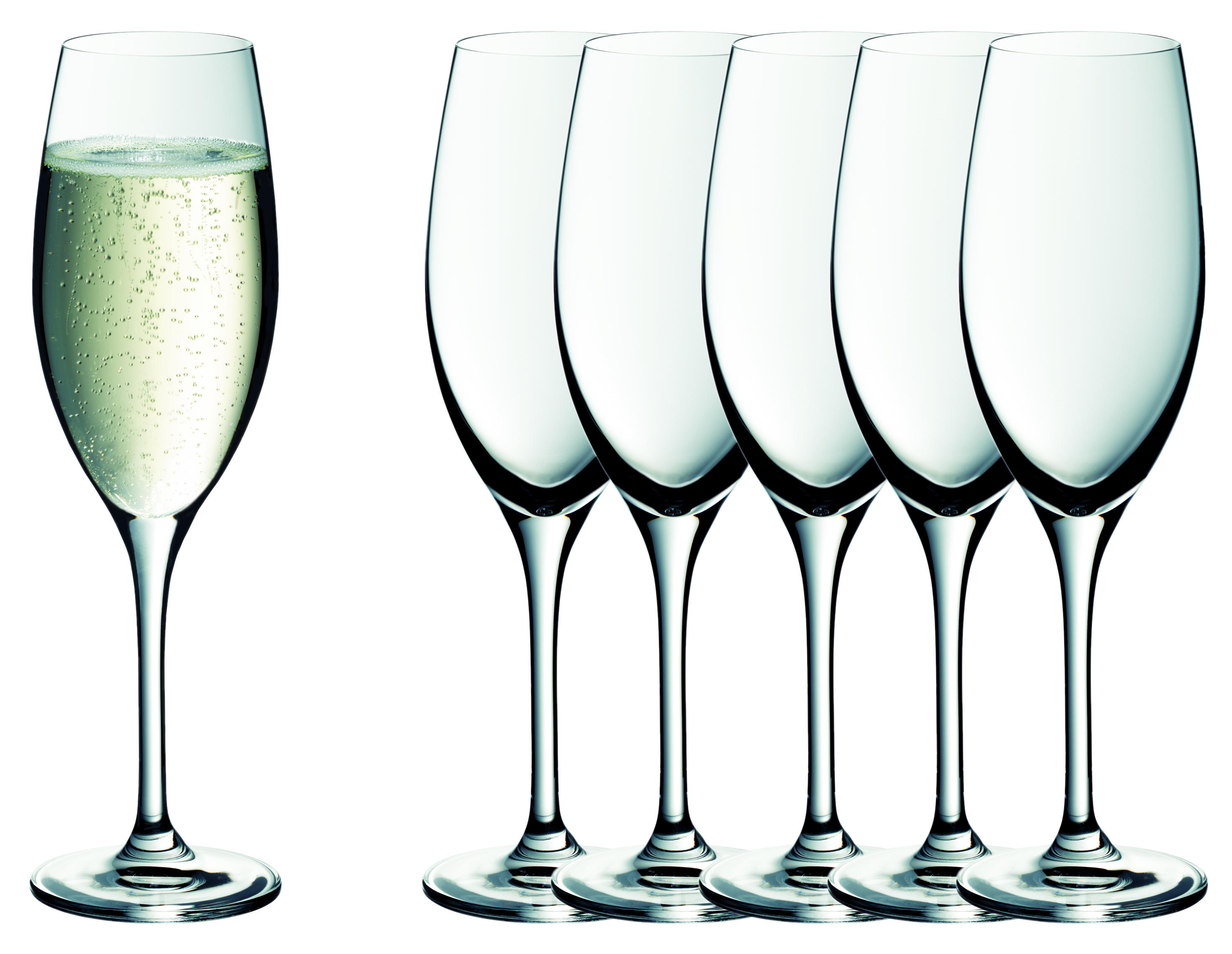 WMF 910259990 Champagnerkelch-Set Plus easy