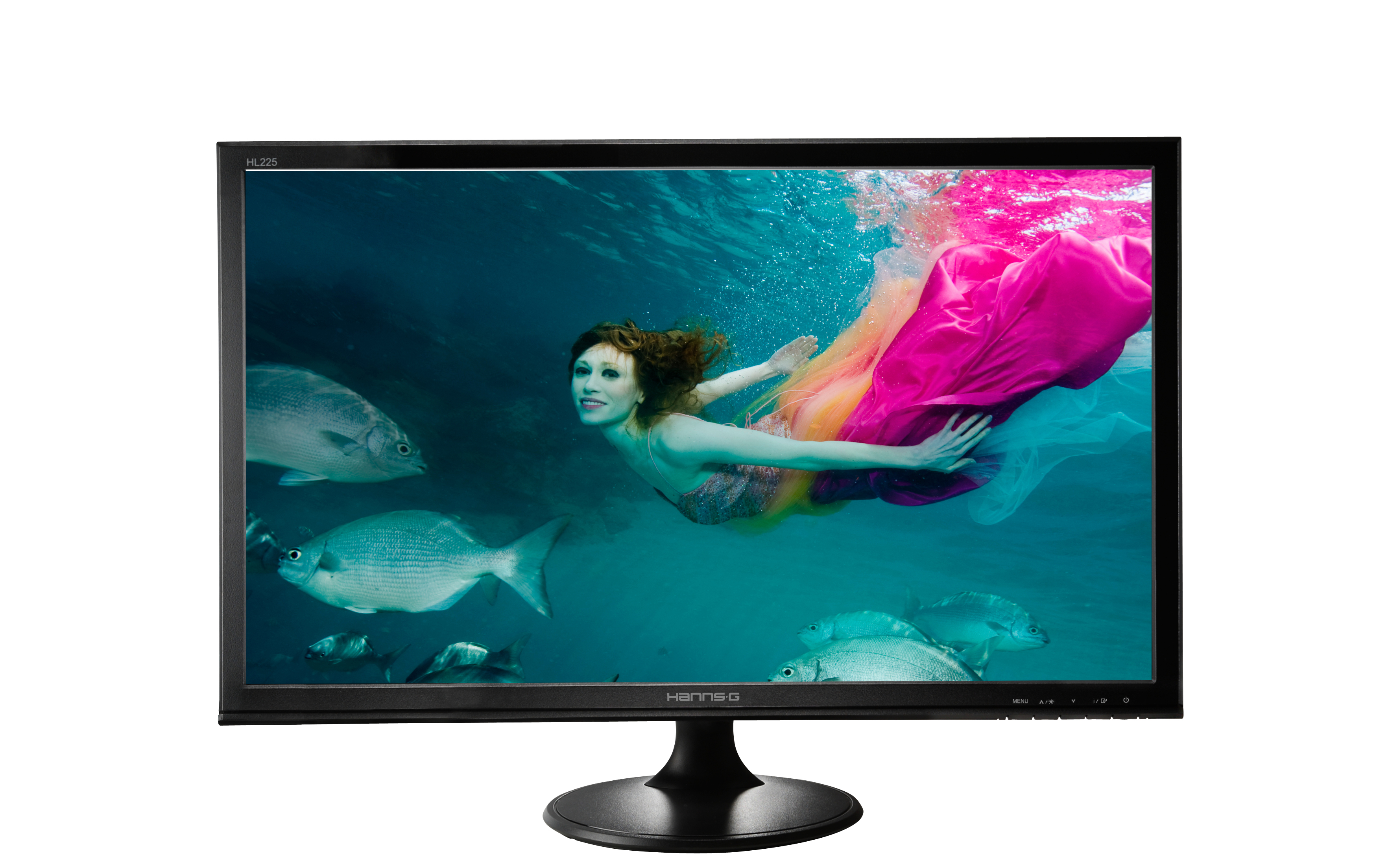 HANNS.G HL225DPB 21,5 Zoll  LCD  5 ms Reaktionszeit  