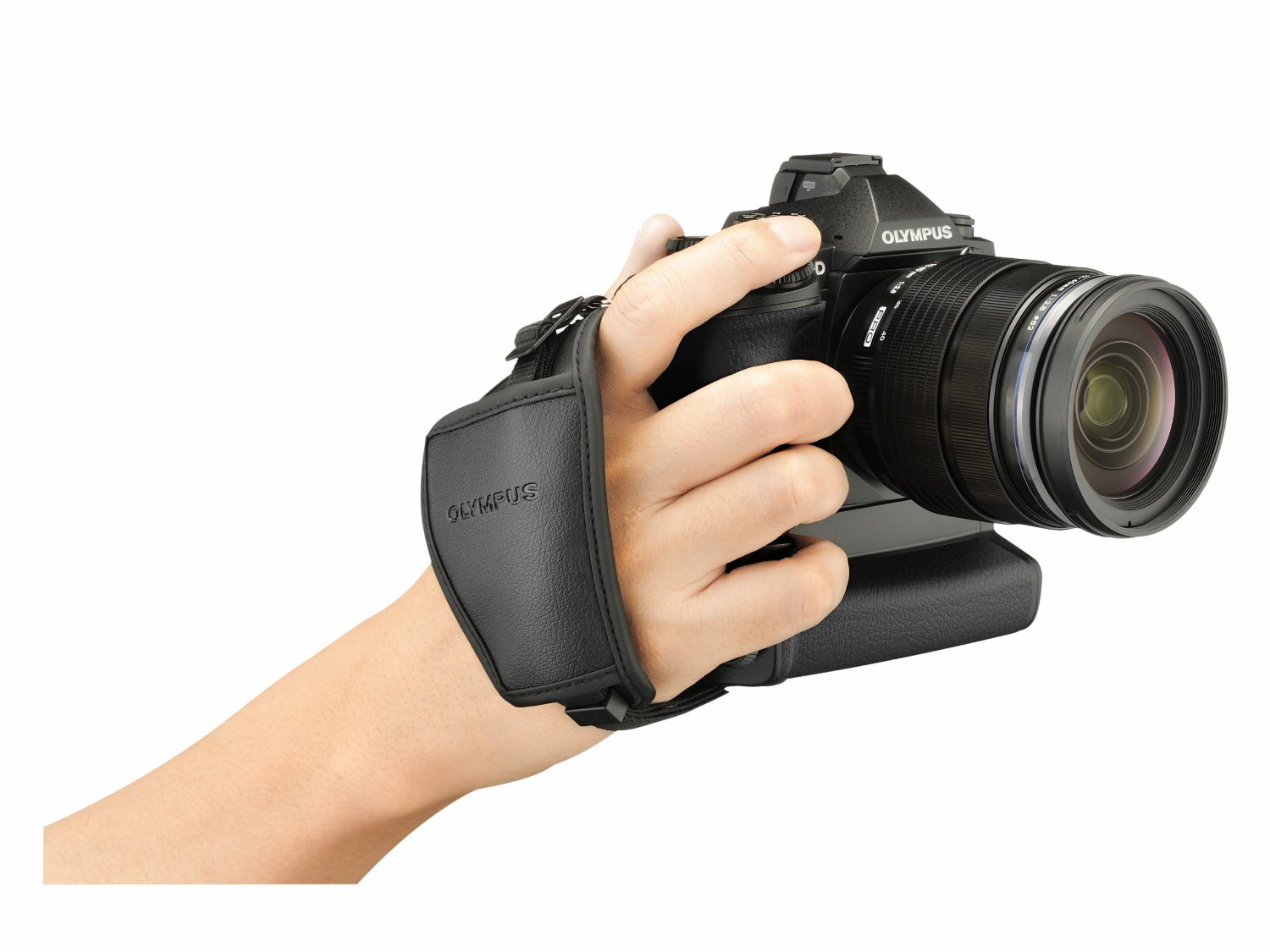 OLYMPUS GS-5, Griffschlaufe, Schwarz