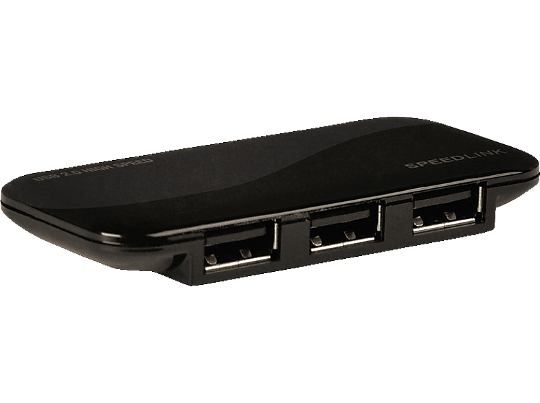 Förderungsmaßnahme SPEEDLINK SL 7416 SBK NOBILE, Schwarz USB-Hub