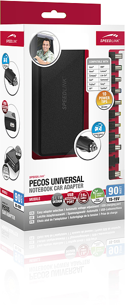 SPEEDLINK Pecos Universal 90 Watt, Schwarz
