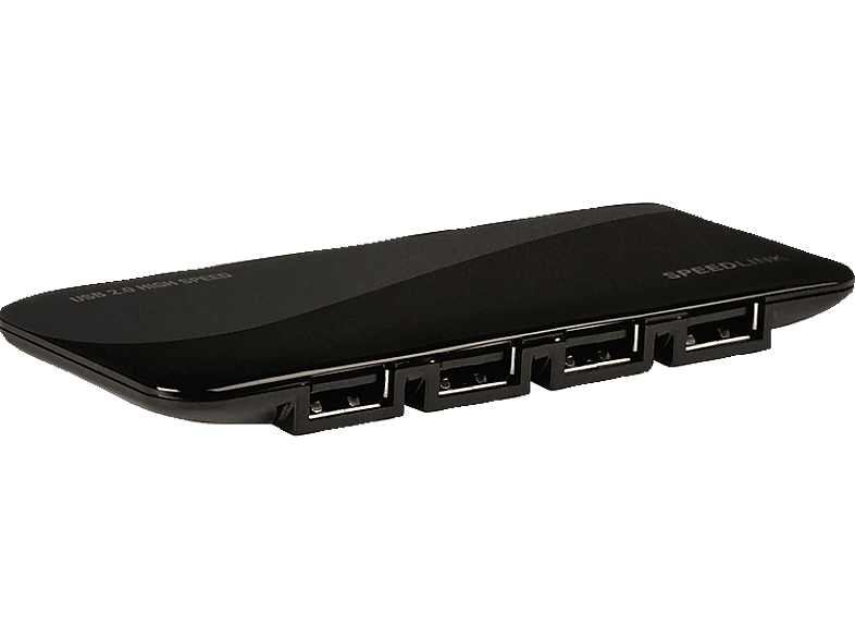 NOBILE, SL SBK 7417 USB-Hub, Schwarz SPEEDLINK