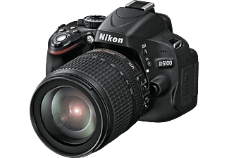 NIKON D 5100+AF-S DX 18-105mm VR Spiegelreflexkamera, , , 18-105 mm Objektiv (VR), Schwarz