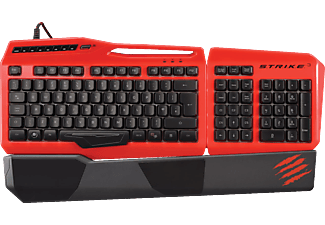 MAD CATZ S.T.R.I.K.E.3 Gaming Tastatur rot , Gaming Tastatur