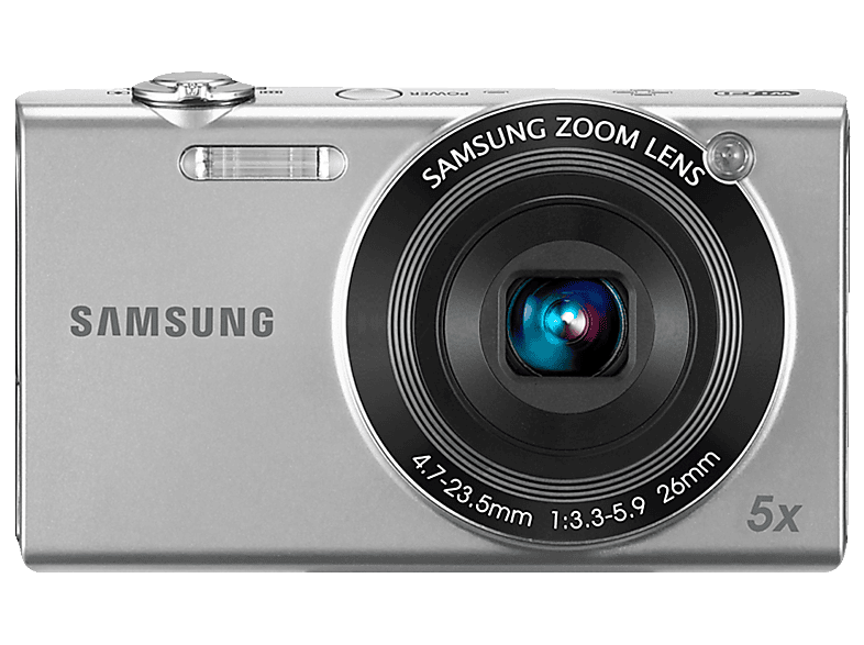 SAMSUNG SH100 Kompaktkamera Silber, 5x opt. Zoom, TFT-LCD, WLAN | SATURN