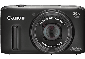 CANON PowerShot SX240 HS Kompaktkamera Schwarz, , 20x opt. Zoom, PureColor II G TFT