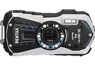 PENTAX Optio WG-2 GPS Kompaktkamera Weiß, 16 Megapixel, 5x opt. Zoom, TFT Farb-LCD Monitor