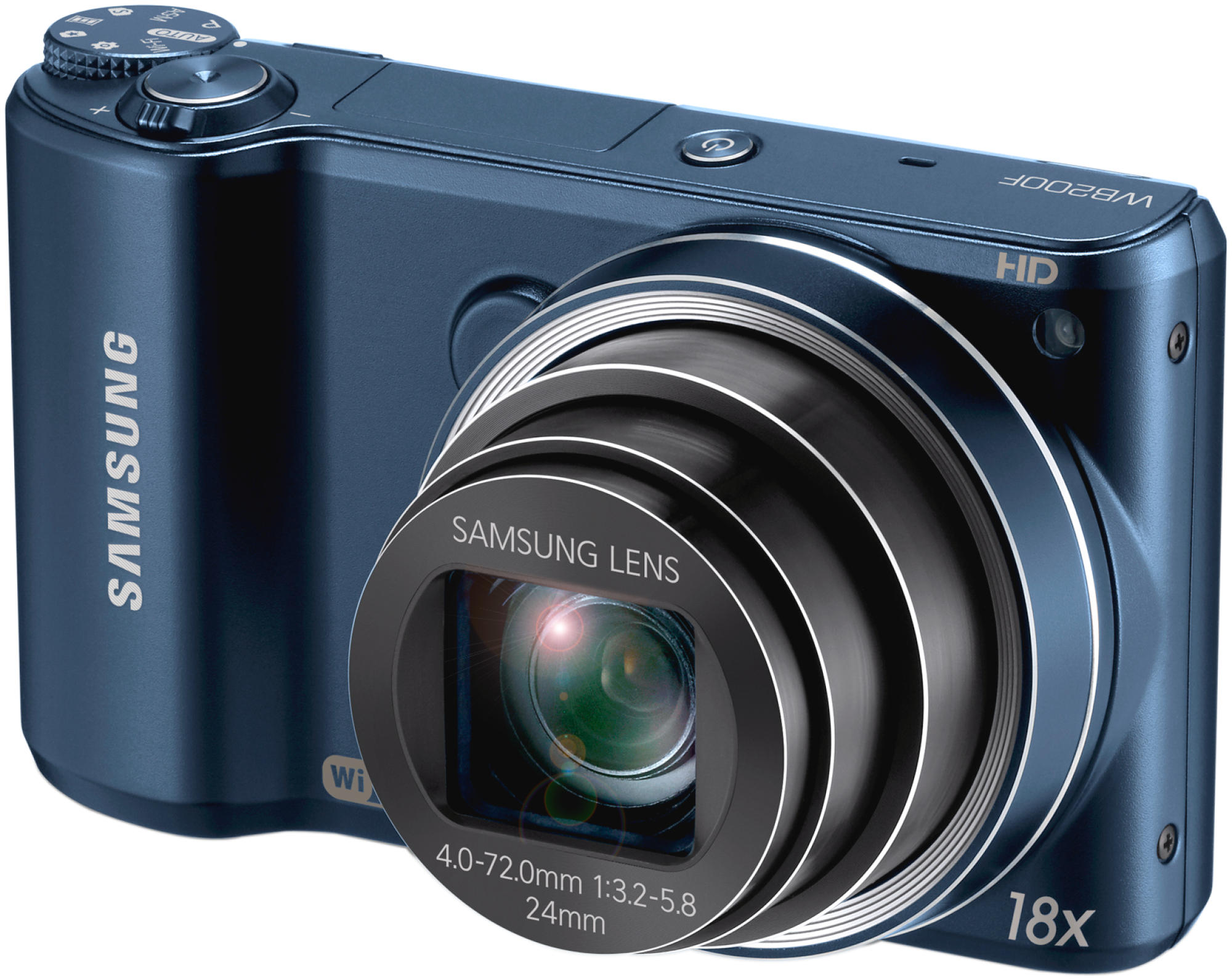 SAMSUNG EC-WB200F digitális fényképezőgép fekete
