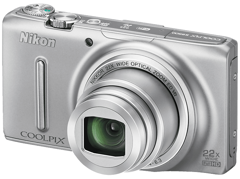 NIKON Compact camera Coolpix S9500 (VNA260E1) | MediaMarkt