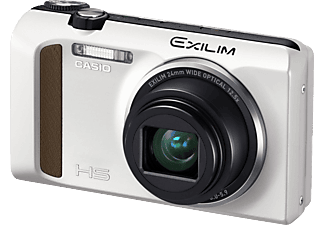 CASIO EX-ZR 400 Kompaktkamera Weiß, 16.1 Megapixel, 12.5x opt. Zoom, TFT-Farbdisplay (Super Clear LCD)