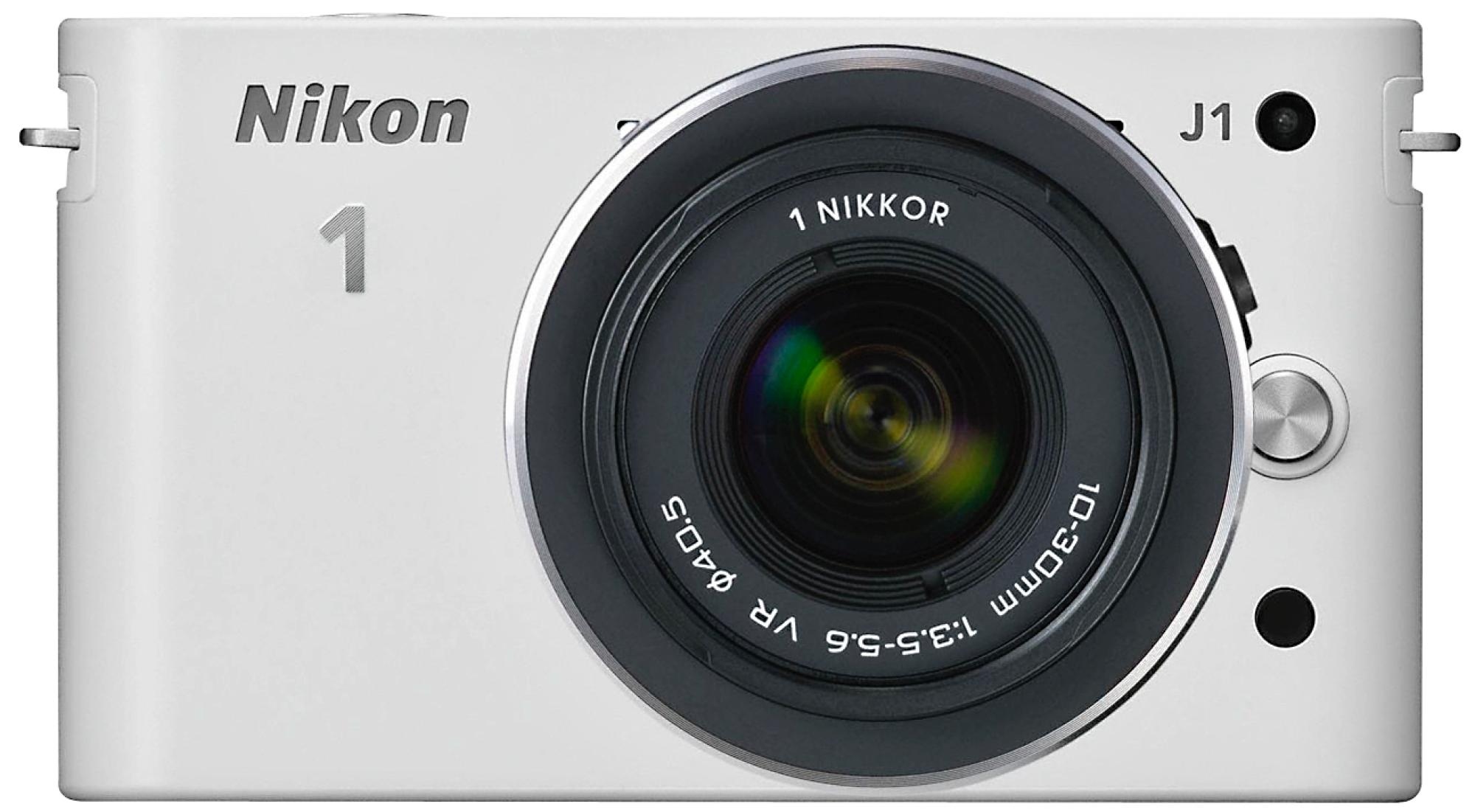 NIKON 1 J1 FEHÉR KIT+10-30MM VR
