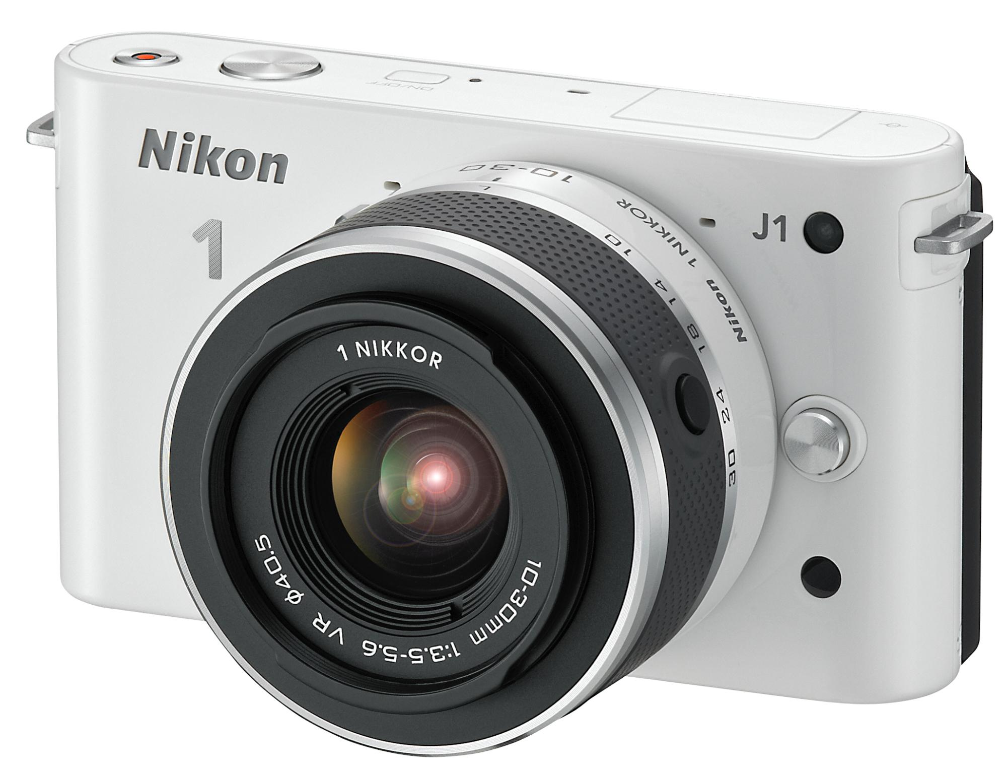 NIKON 1 J1 FEHÉR KIT+10-30MM VR