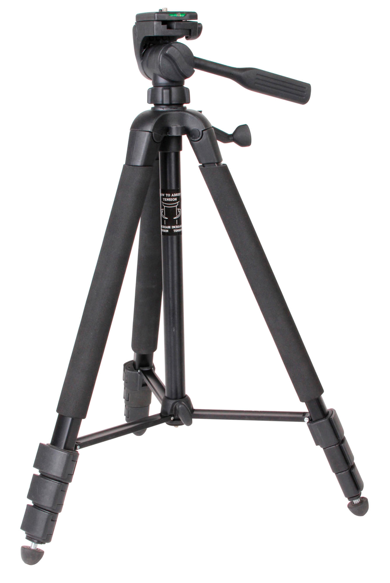 BILORA VitriLux III Dreibein Stativ, Schwarz, Höhe offen bis 1875 mm