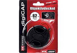 DIGICOVER Objektivdeckel 62mm, Schwarz (9860/62)