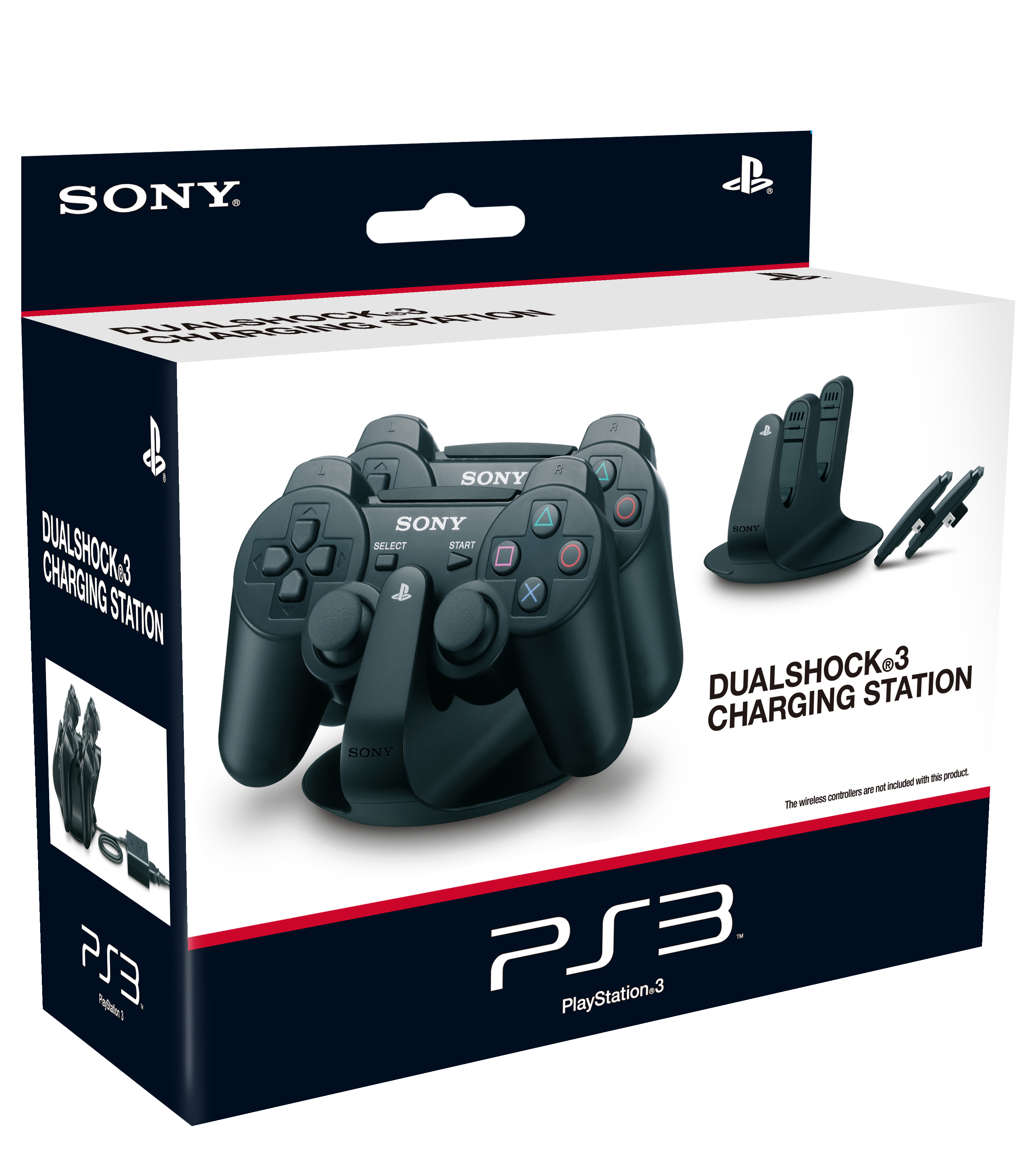 SONY DualShock 3 Ladestation, Ladestation, Schwarz