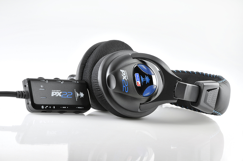 TURTLE BEACH Ear Force PX22 Gaming-Headset Schwarz, Over-ear Gaming Headset Schwarz