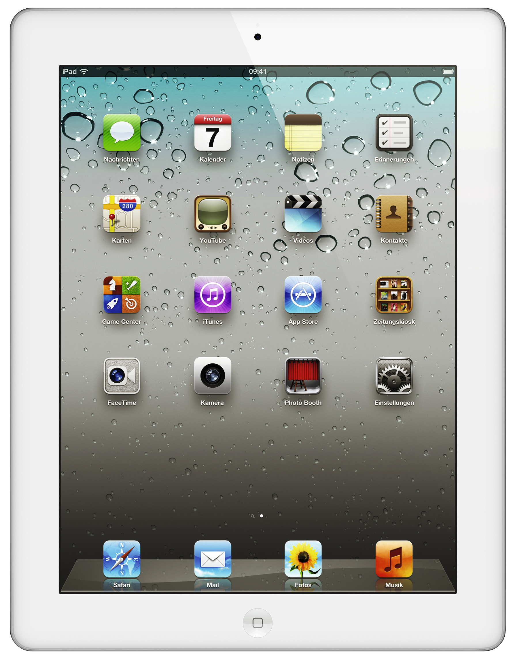 APPLE MC979FD/A iPad 2 Wi-Fi, 16 GB, 9,7 Zoll, Weiß