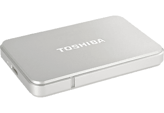 TOSHIBA STOR.E Edition Festplatte, 750 GB HDD, 2,5 Zoll, extern, Silber