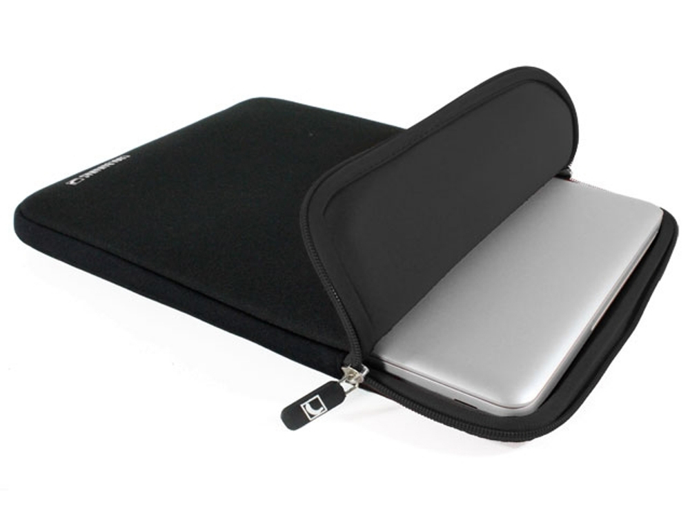 COOL BANANAS SoftCase ShockProof Pouch Midnight 13,3 Zoll Mac Softcase Nylon, Schwarz