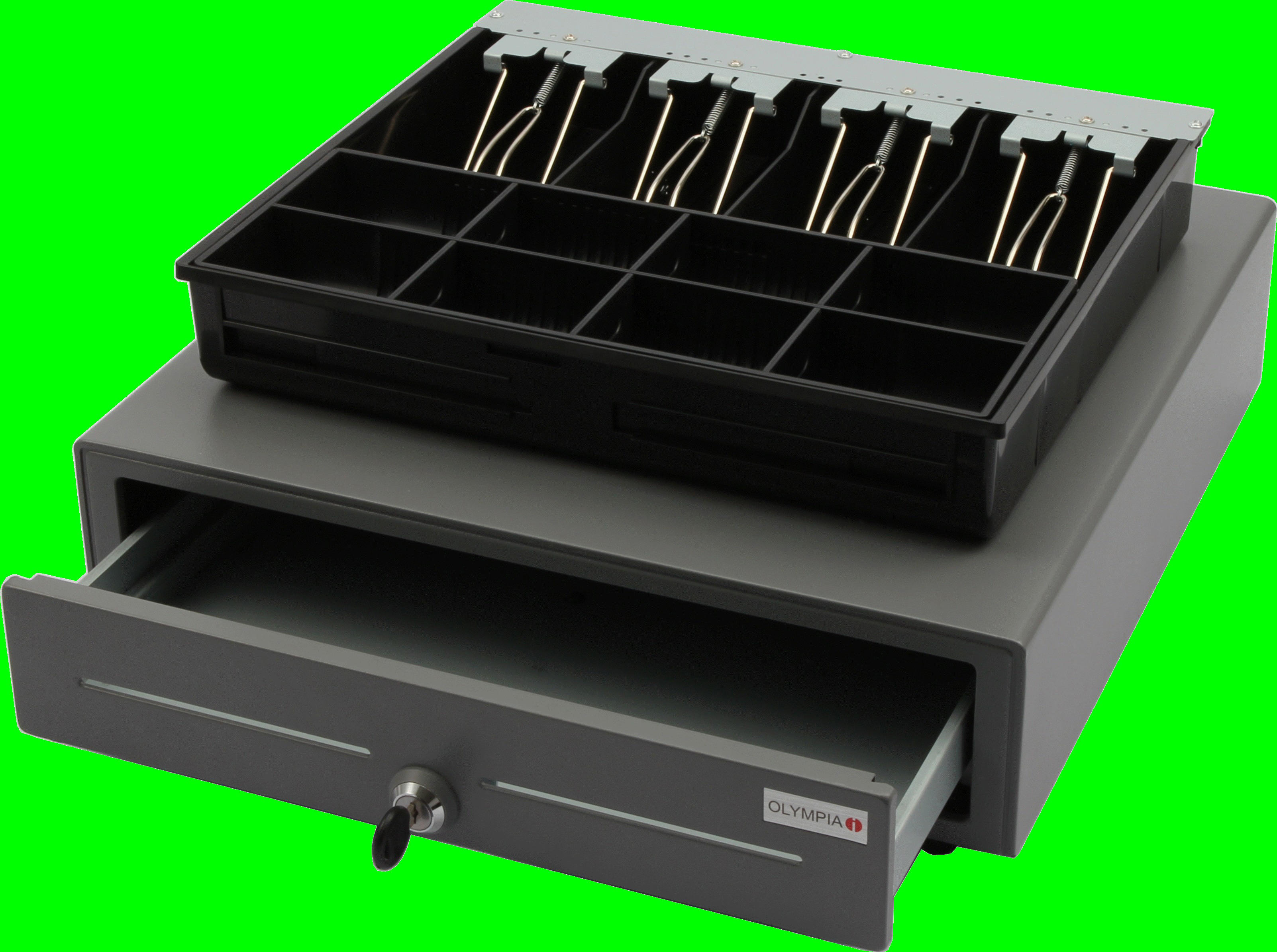 OLYMPIA 4384 LD 410 Kassenlade Anthrazit