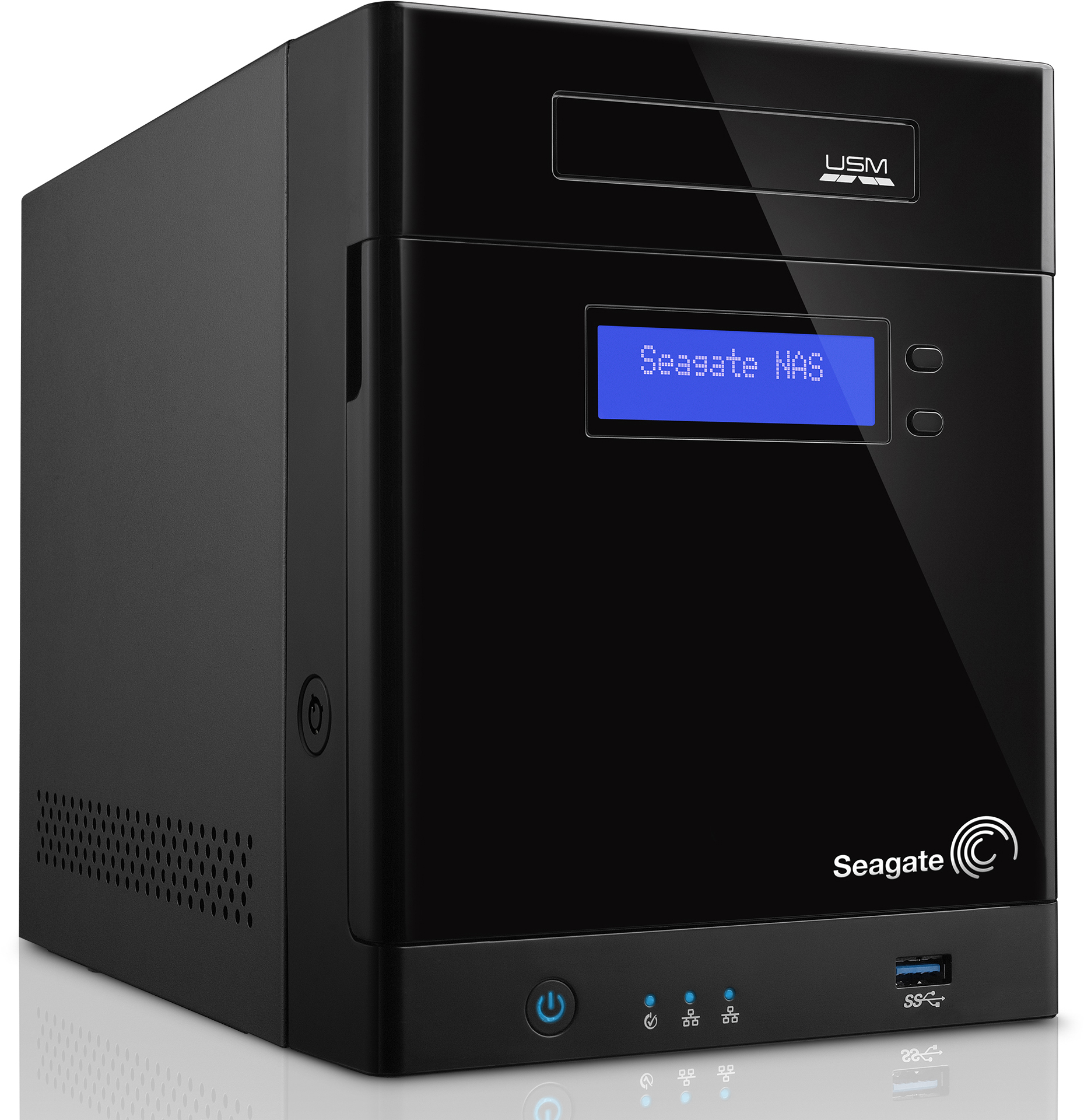 SEAGATE STBP16000200 Storage 4-Bay NAS 3,5 Zoll Schwarz}