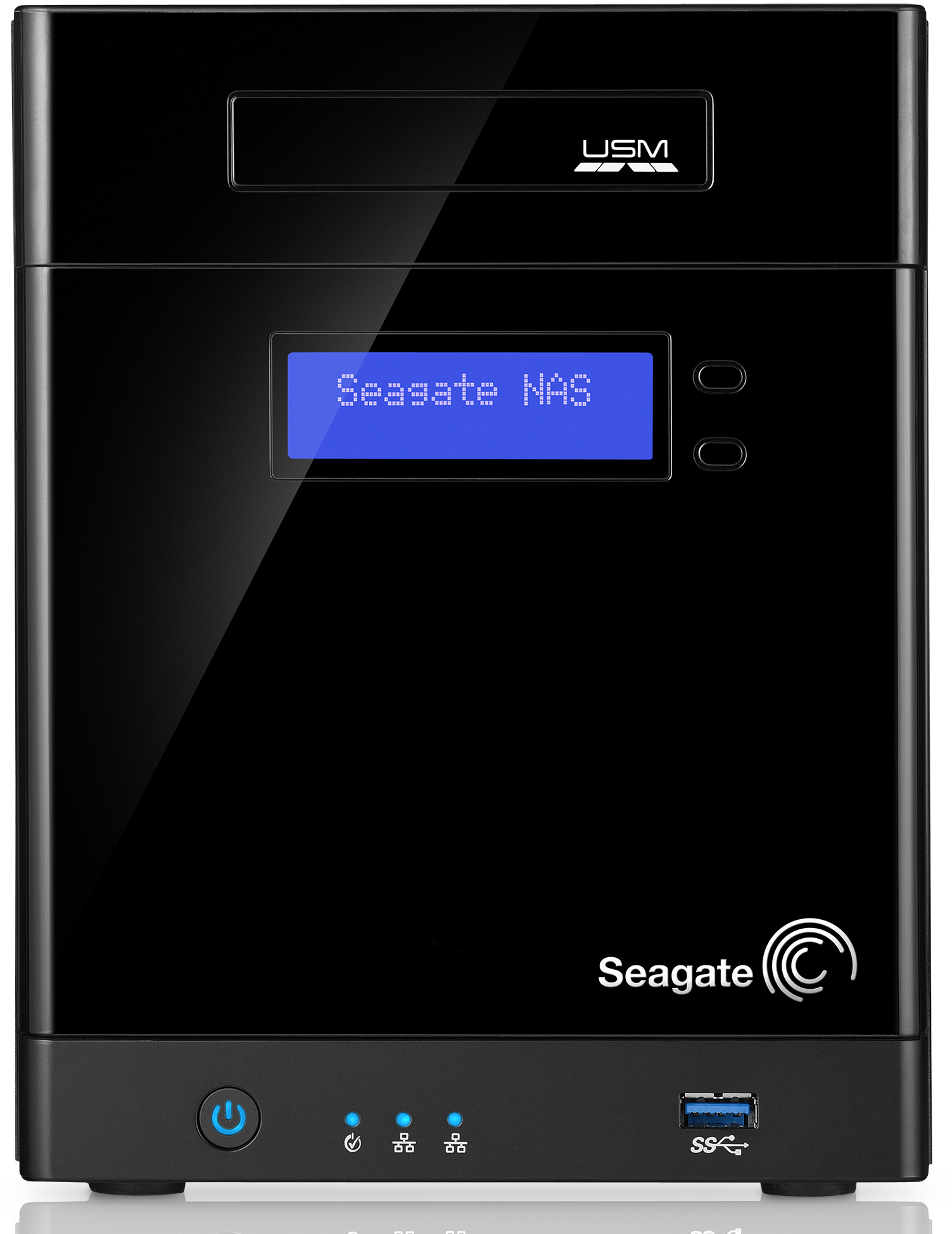 SEAGATE STBP16000200 Storage 4-Bay NAS 3,5 Zoll Schwarz}