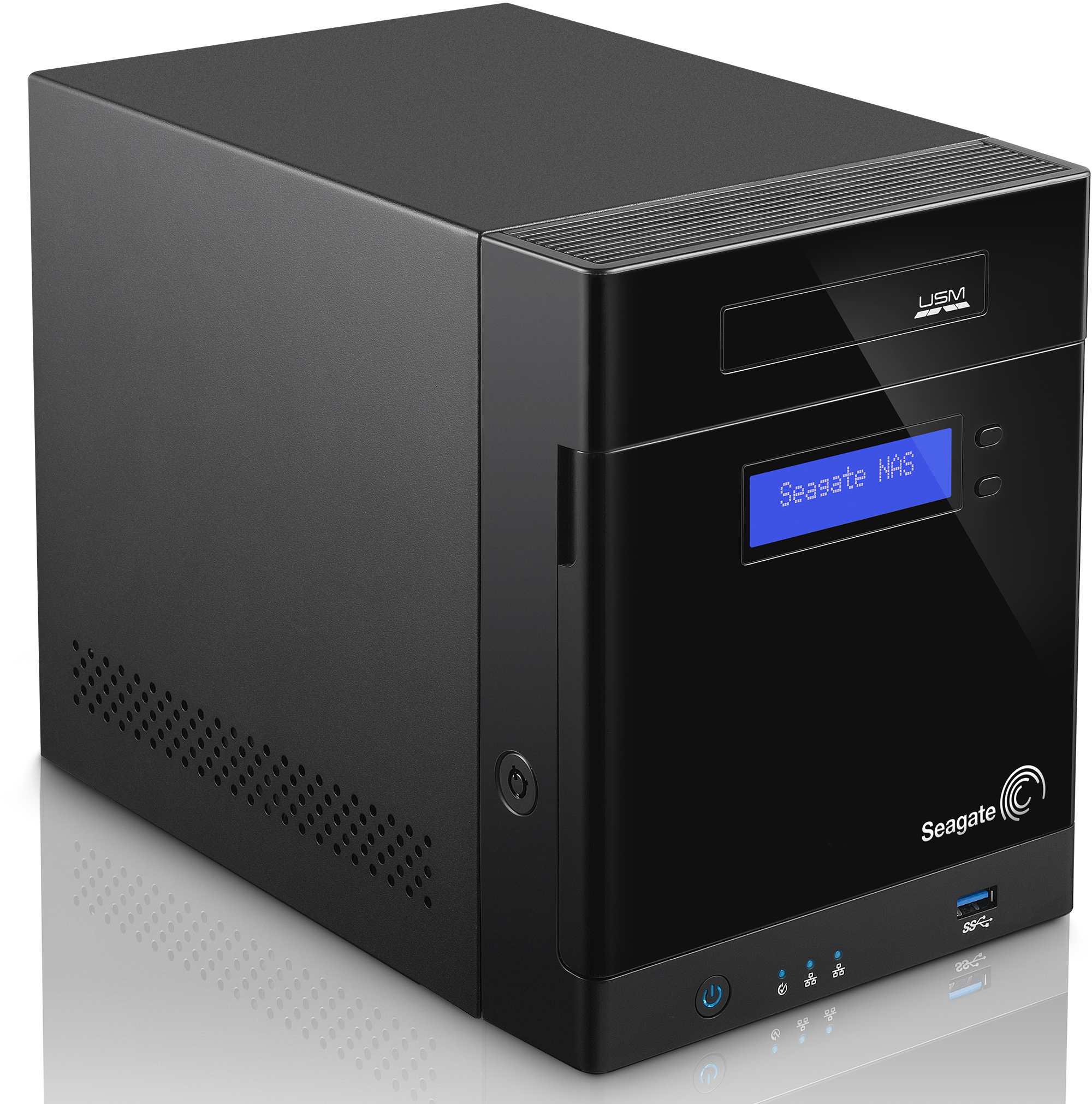SEAGATE STBP16000200 Storage 4-Bay NAS 3,5 Zoll Schwarz}