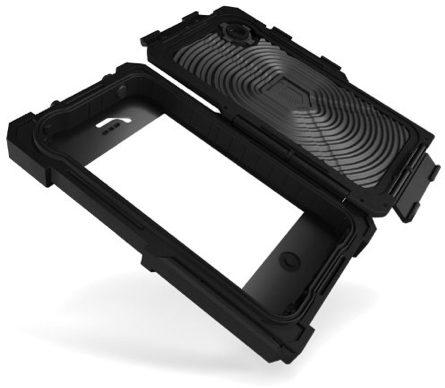 HITCASE HC12000 HITCASE PRO für iPhone 4/4S, Apple, iPhone 4, iPhone 4s, Schwarz