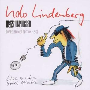 Albumcover mit Cartoon von H. Linderberg, der einen Stecker in der Nähe einer Steckdose hält.